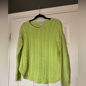 Cotton Country Cable Knit Sweater
